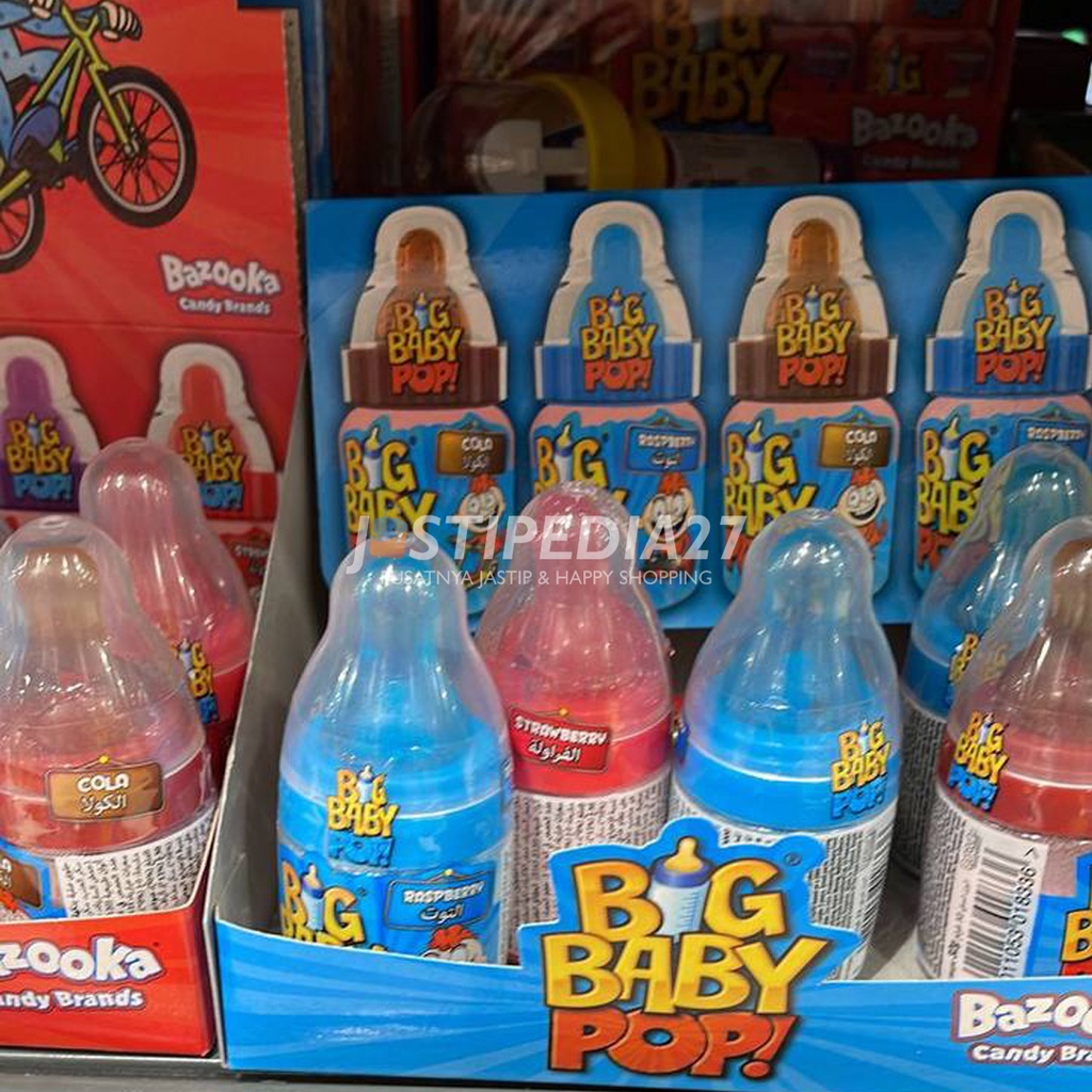 

Bazooka Big Baby Pop Candy 32g