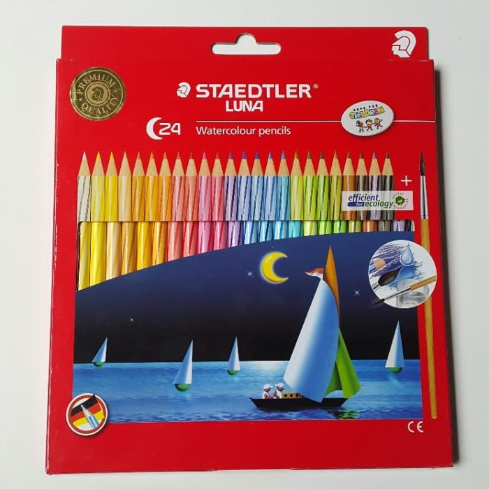 

[COD] PENSIL WARNA LUNA WATERCOLOUR PENCILS ISI 24