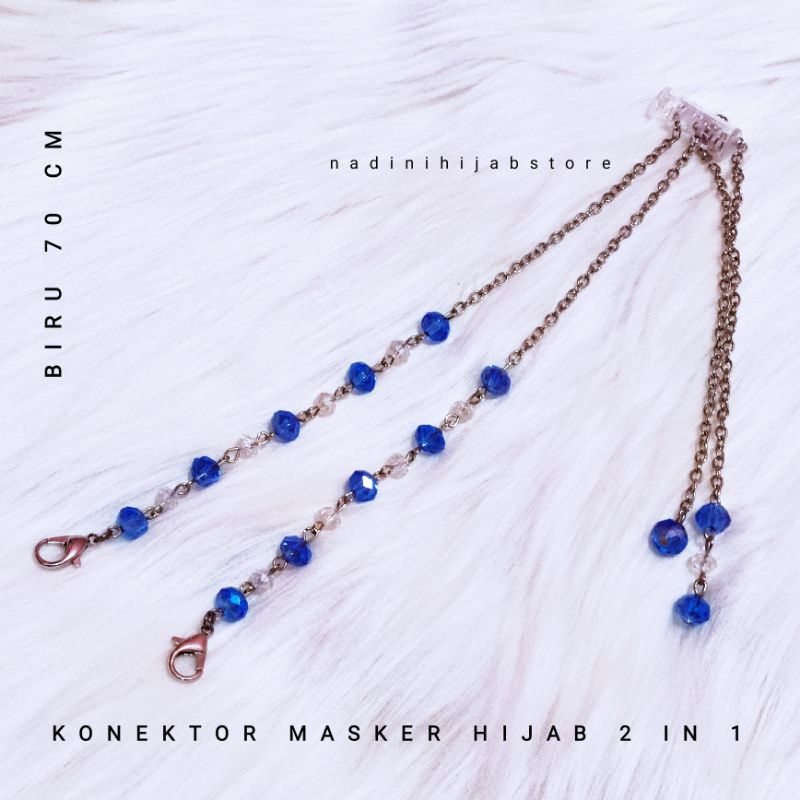 Konektor Masker Mutiara Kode 001 Pengait Masker Tali Masker Konektor Masker Murah