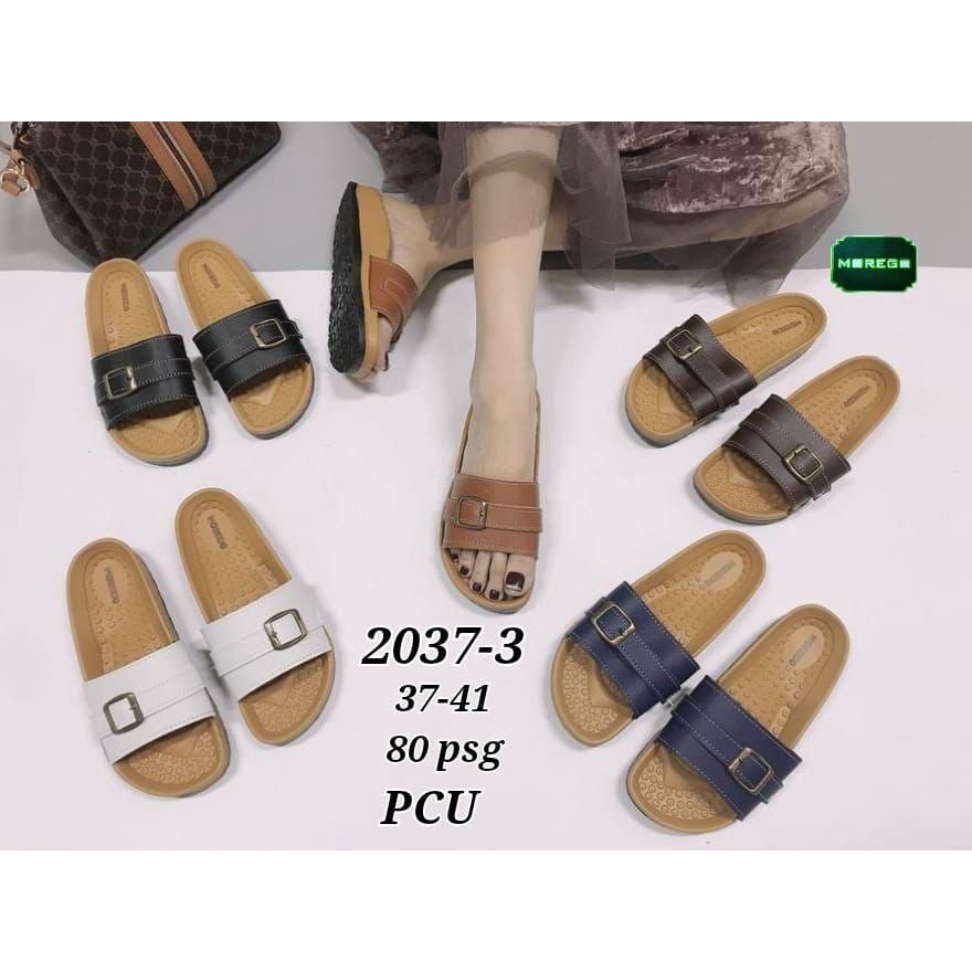 Sendal Slop Sandal Wanita Slipper Sepatu Sendal Wanita Kekinian Selop