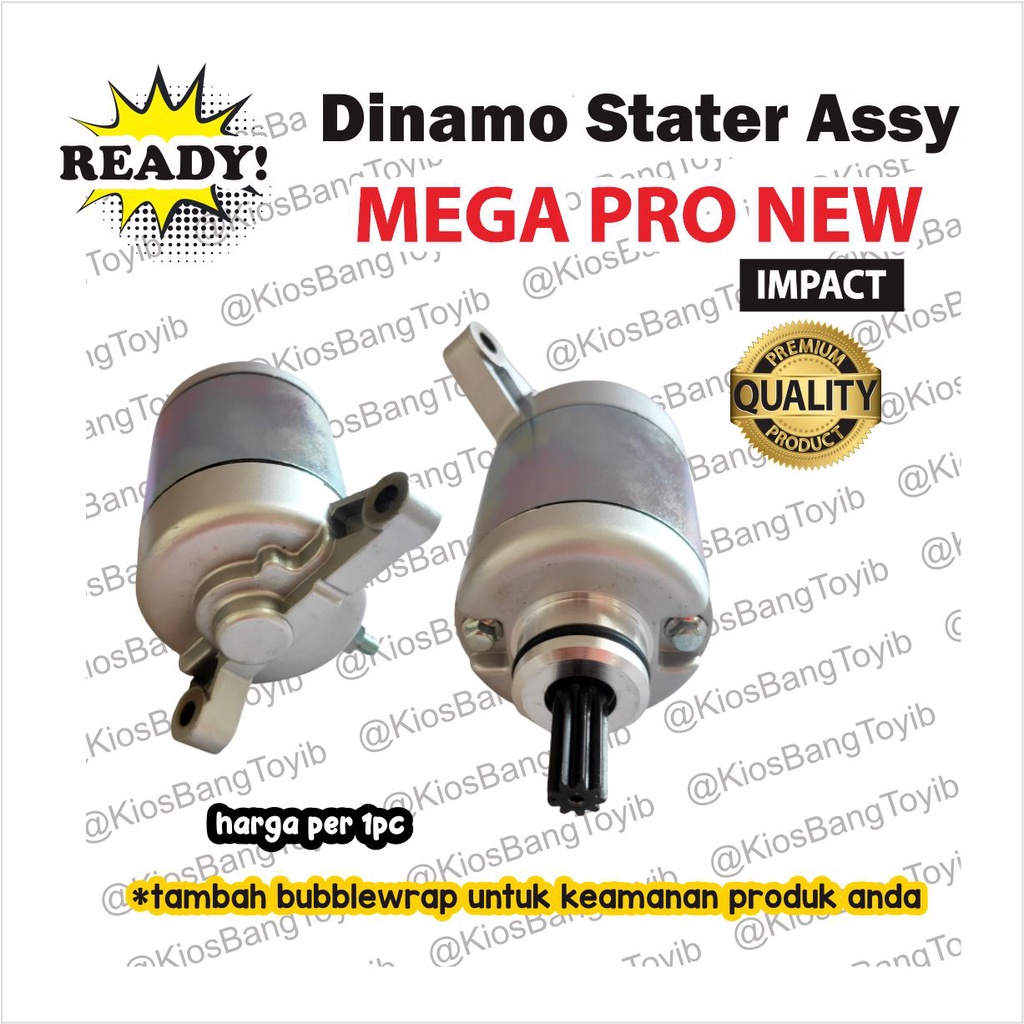 Dinamo Starter Stater Assy MEGAPRO Mega Pro New Mono Verza 150 (IMP)