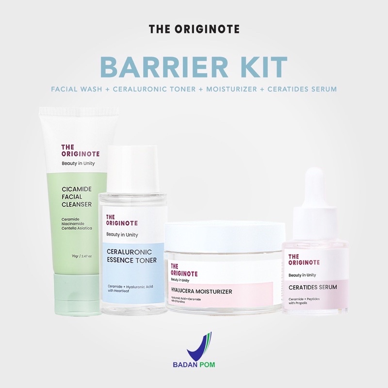 【Official Outlet】THE ORIGINOTE Hyalucera Moisturizer Gel | Serum Peeling Astachiol Anti Aging B3 Brightening Ceratides Skin Barrier B5 Anti Acne | Facial wash Toner Hydrating Exfoliated Glowing Acne Whitening Jerawat Kulit Kusam