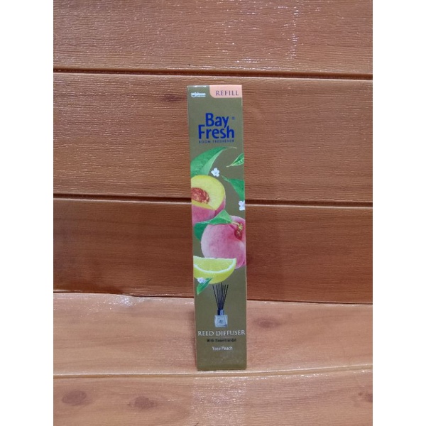 Bay Fresh Pengharum Ruangan Refill With Essential Oil Yuzu Peach