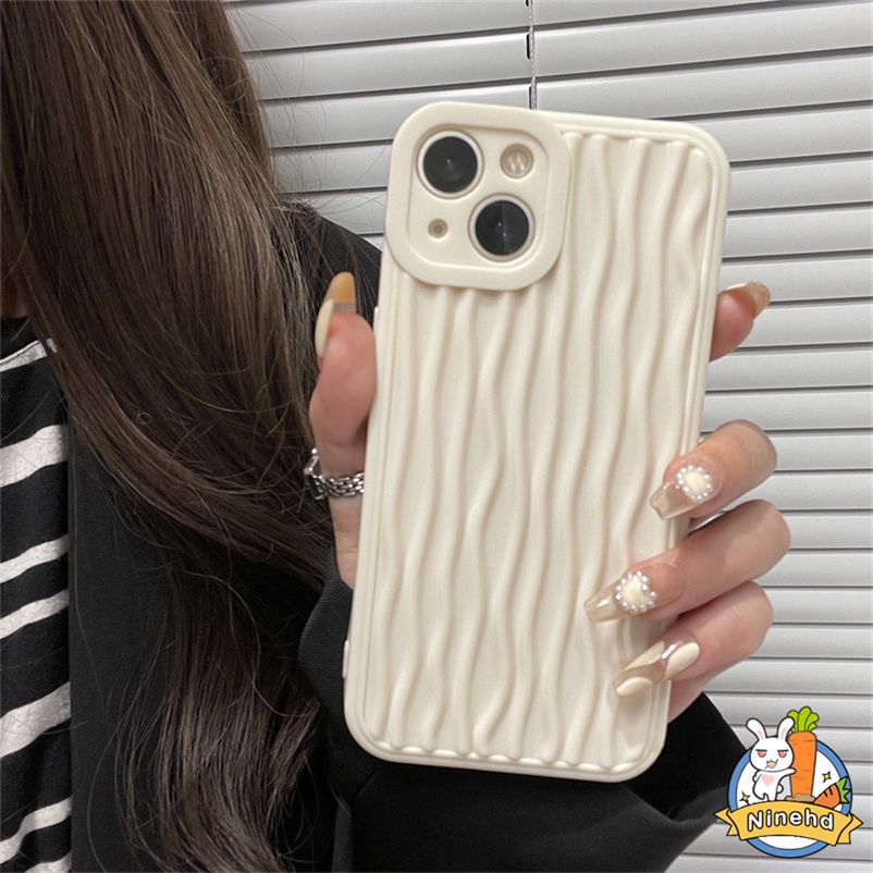 Casing Soft Case Silikon Motif Riak Air Untuk iPhone 14 13 12 11 Pro Max X Xr Xs Max 8 7 6 6s Plus