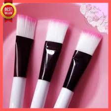 GOS - A212 - KUAS MASKER PER PCS / KUAS MASKER BULU PINK BRUSH