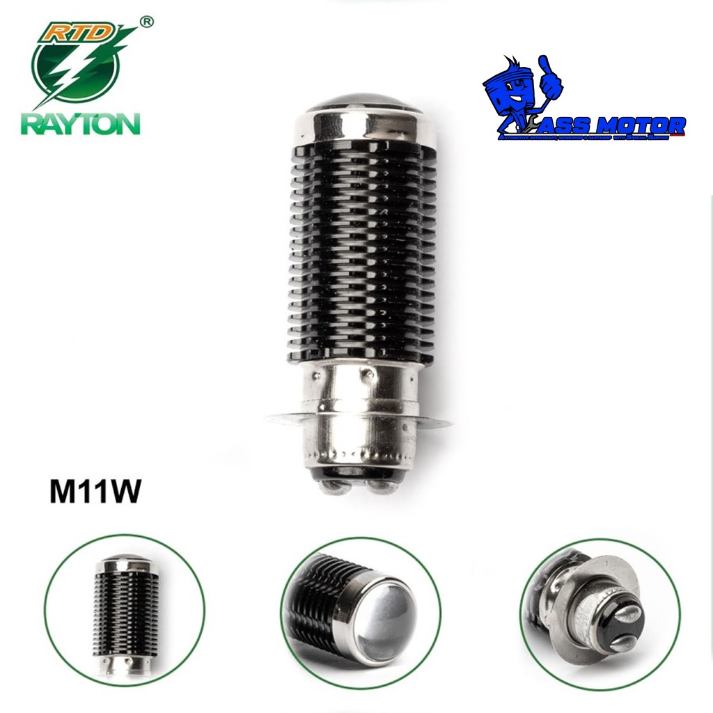 Lampu Utama  Lampu Depan Motor LED Putih RTD M11W