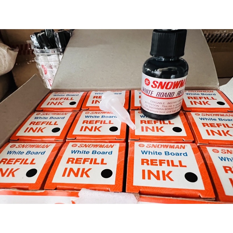 

Refill / Isi Ulang Tinta Snowman White Board / Bukan Permanent