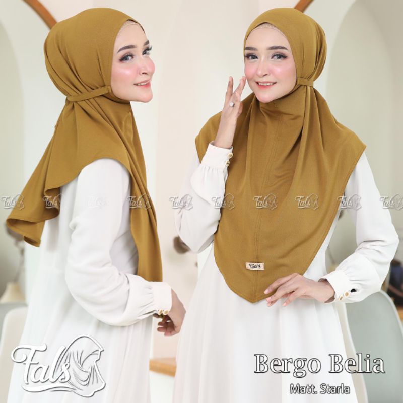 Bergo Belia Original Fals Hijab