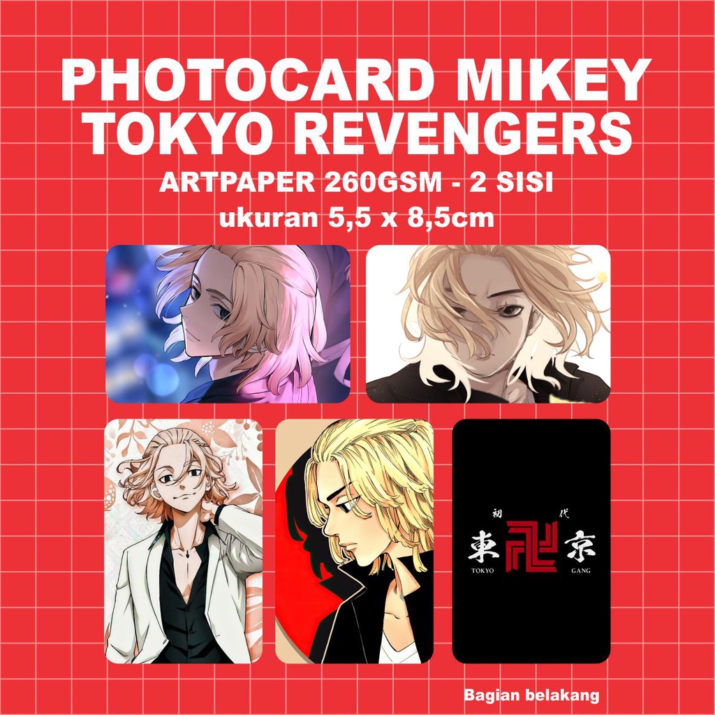 PHOTOCARD MIKEY Tokyo Revengers