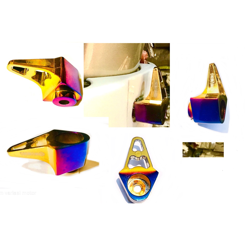jalu stang twotone bandel stang 2tone gantungan 2tone universal all motor segala jenis motor