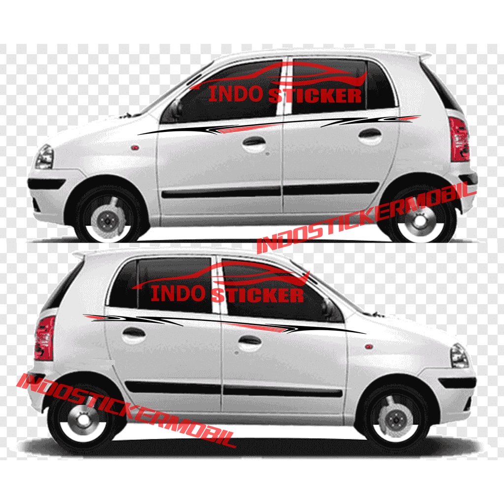 CUTTING STIKER MOBIL HYUNDAI ATOZ STICKER STRIPE LIST MOBIL ATOZ HYUNDAI