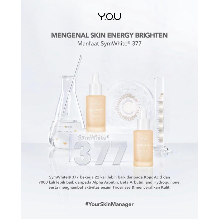 YOU Skin Energy Brighten (SymWhite377 + Tangerine) Y.O.U Facial Serum