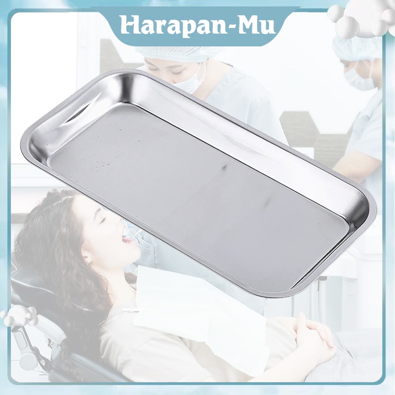 Jual Baki Nampan Dental Tray Stainless Steel Surgical Nampan Baki ...