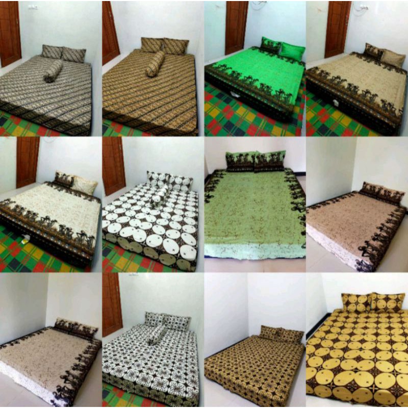 Sprei Batik Pekalongan 160x200x30 Motif Batik Asli Pekalongan Terbaru