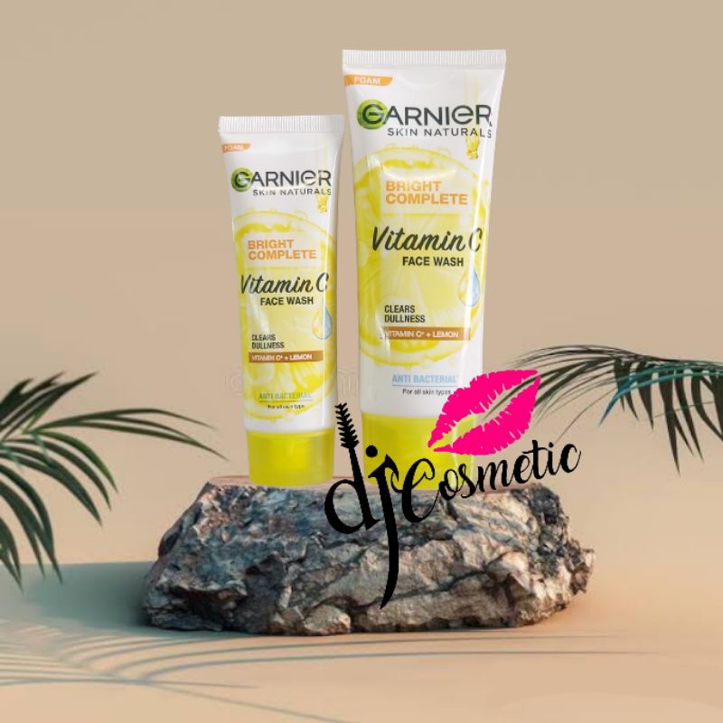 Garnier Bright Complete Vitamin C Face Wash 50ml | 100ml | Facial Foam