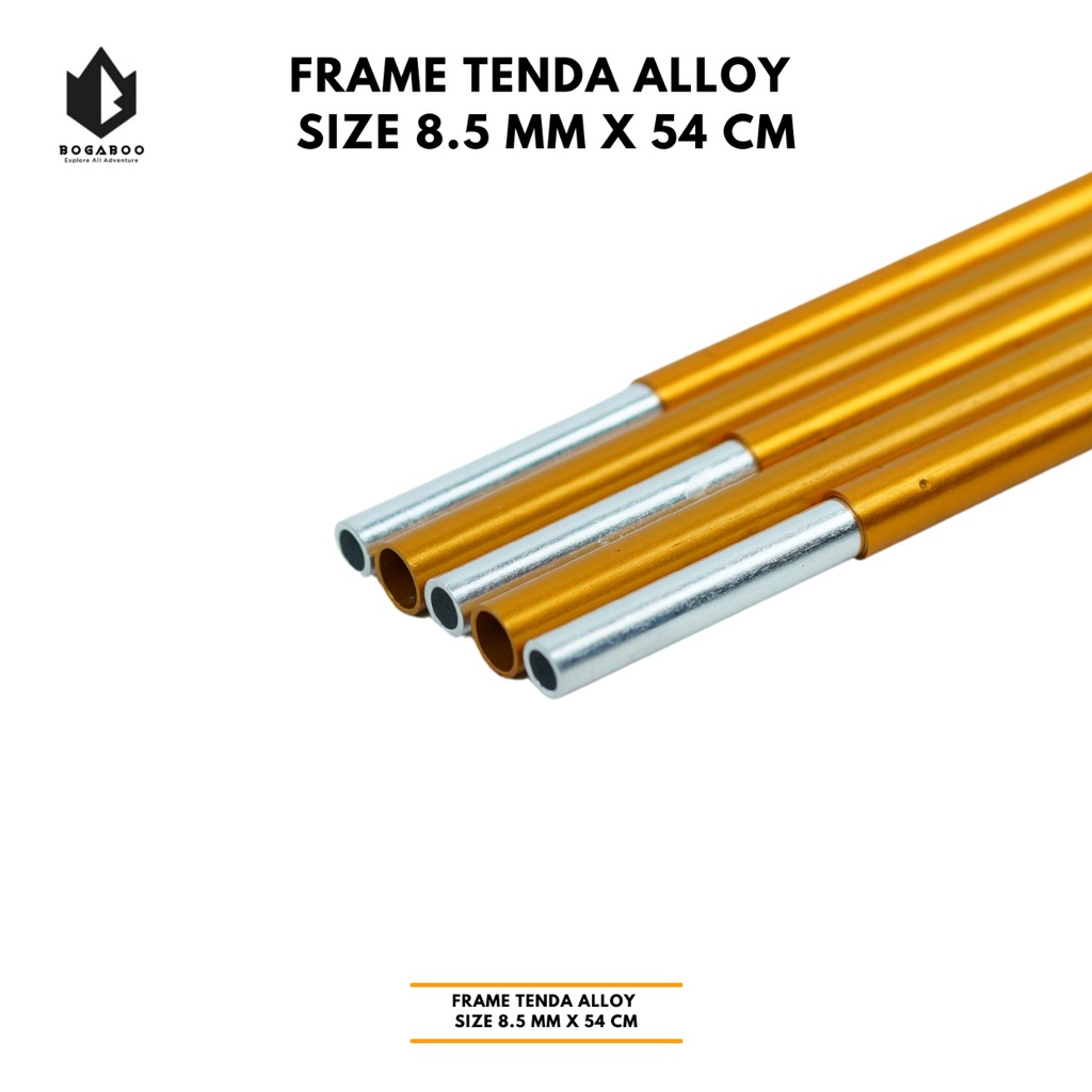 [COD] Frame Tenda Alloy SIZE 7,9 MM X 48 CM - Frame Alloy Kerangka Tenda Dome Camping Outdoor Gunung