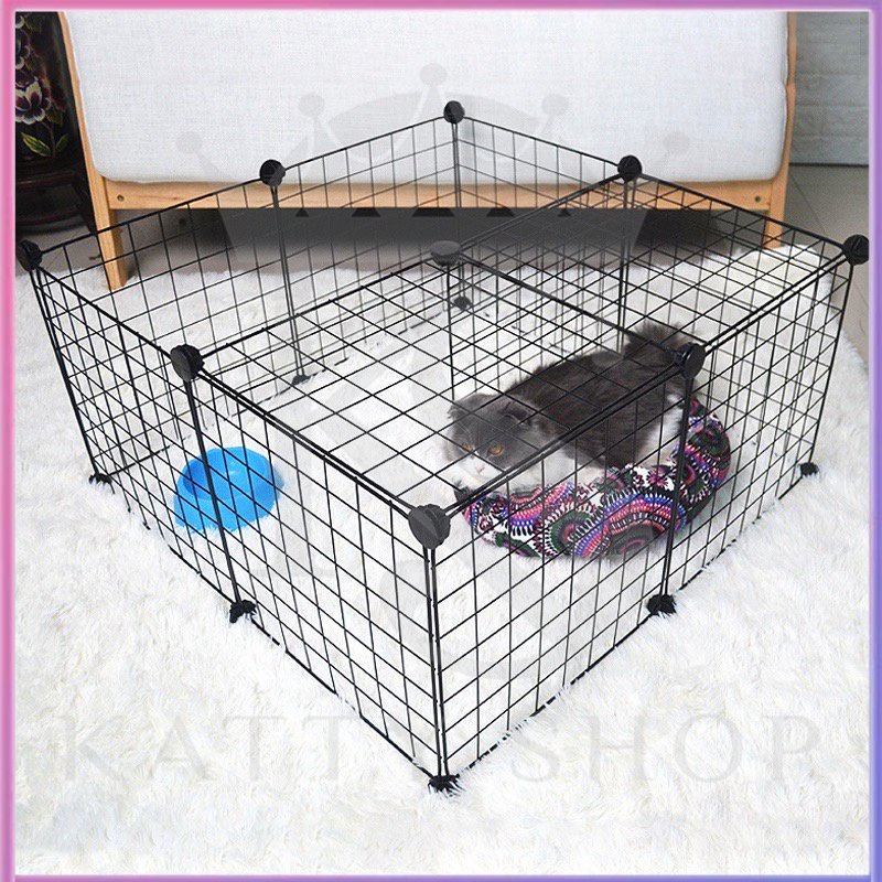 Menyebarkan kandang kucing portable/kandang anjing/kandang hamster/kandang hewan peliharaan DIY kamar hewan peliharaan