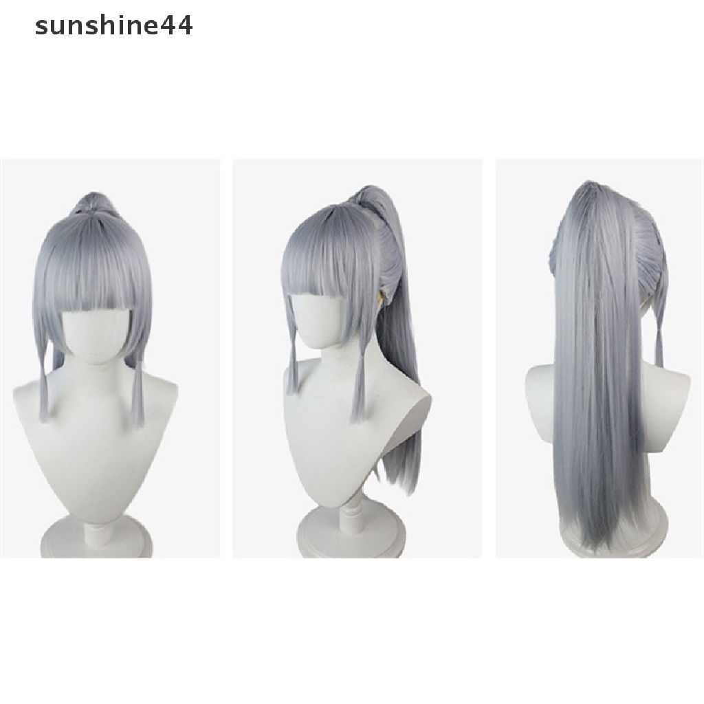 Sunshine Genshin Wig / Rambut Palsu Sintetis Tahan Panas Untuk Cosplay