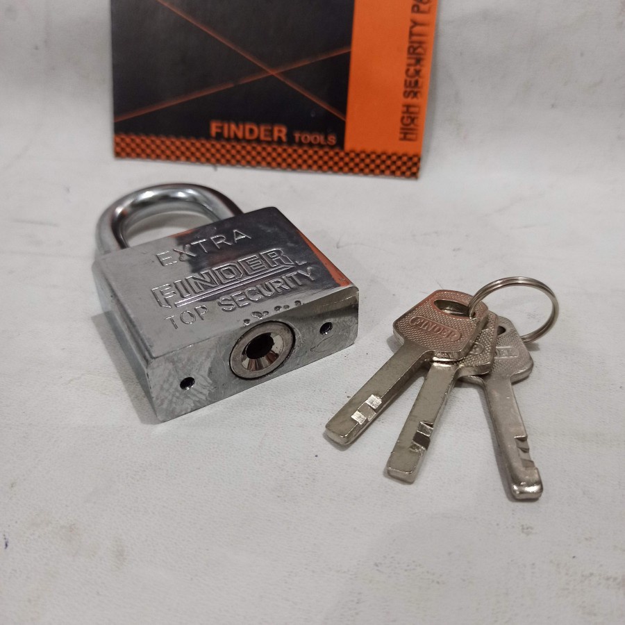 Kunci Gembok Pintu Pagar Rolling Door Toko 50mm Pendek Finder 50