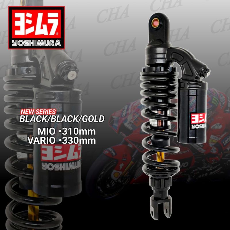 Shockbreaker Beat Vario Scoopy Model Ktc Evo Yoshimura ukuran 325mm/ Mio 300mm Model Ktc Evo