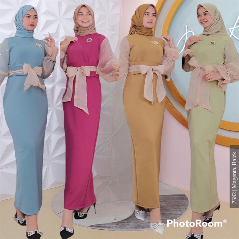 READY STOCK GIFT DRESS ORI BY MK REALPICT