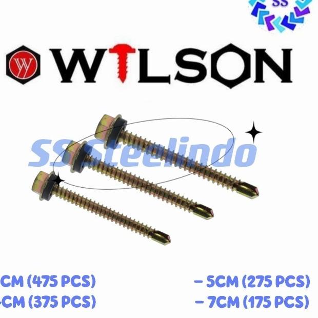 BAUT ROOFING BAJA RINGAN WILSON 12X30 12X40 12X50 12X70 (DUS) - 7CM