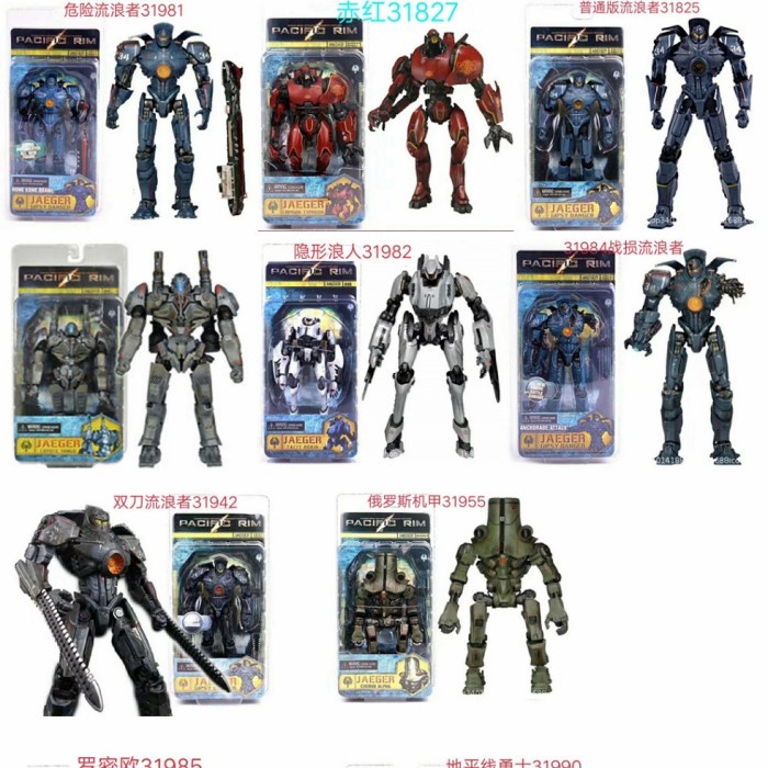 Action Figure Action Figure Neca Pacific Rim-Striker Eureka
