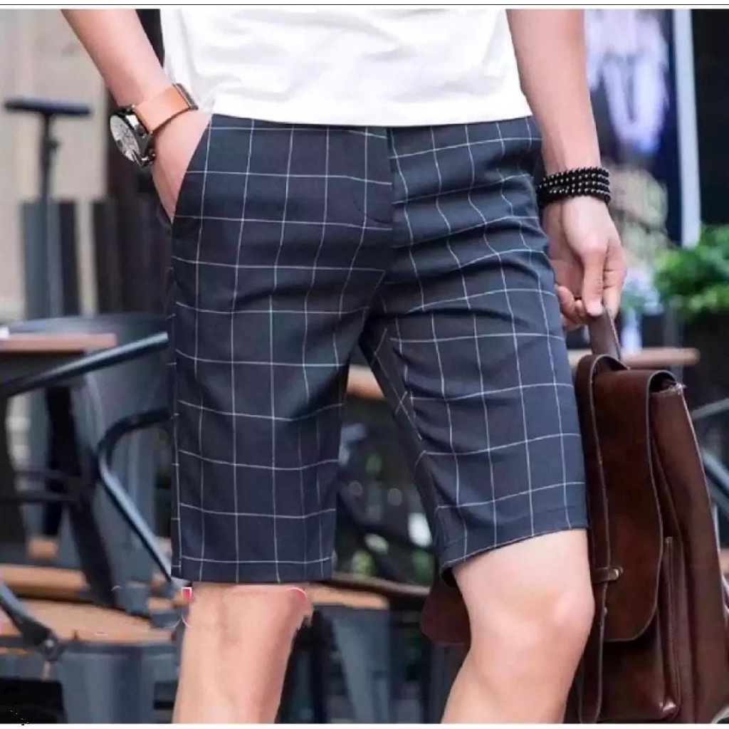 CELANA TARTAN PENDEK PRIA CHINO TARTAN ORIGINAL /CELANA PENDEK TARTAN COD BAYAR DI TEMPAT