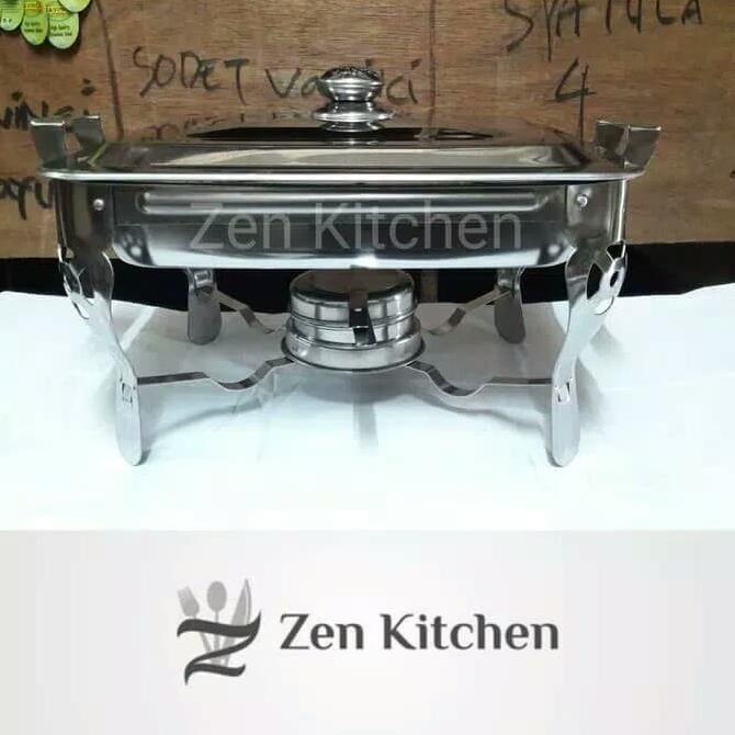 Murah chafing dish tempat prasmanan stainless