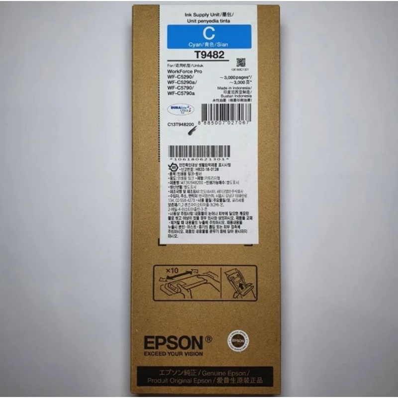 Tinta Epson T9481 T9482 T9483 T9484 Original WF-C5290 WF-C5790