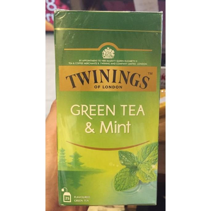 

Twinings Green Tea Dan Mint 25's