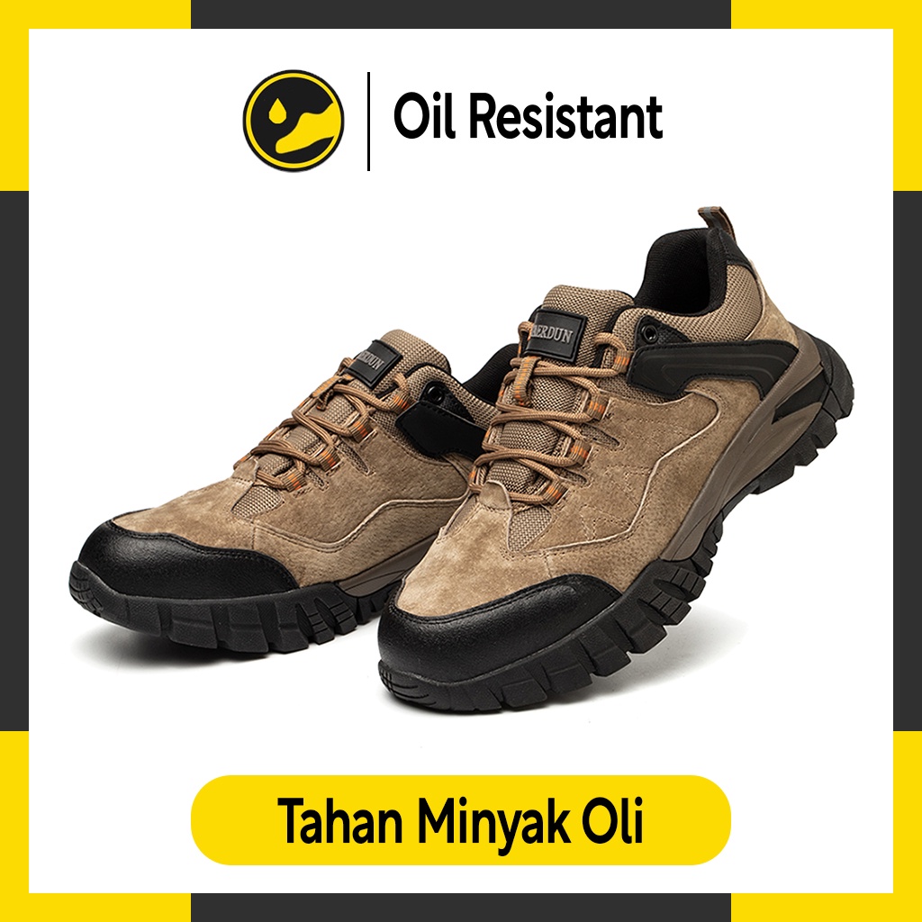 Sepatu Safety Ujung Besi Sepatu Septi Sepatu Sefty Sepatu Safety Shoes Low Cut - SSSLC11