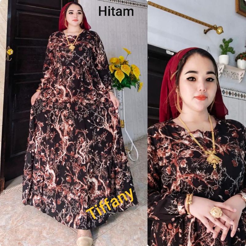 GAMIS RAYON AKAR TERBARU STANDAR &amp; JUMBO