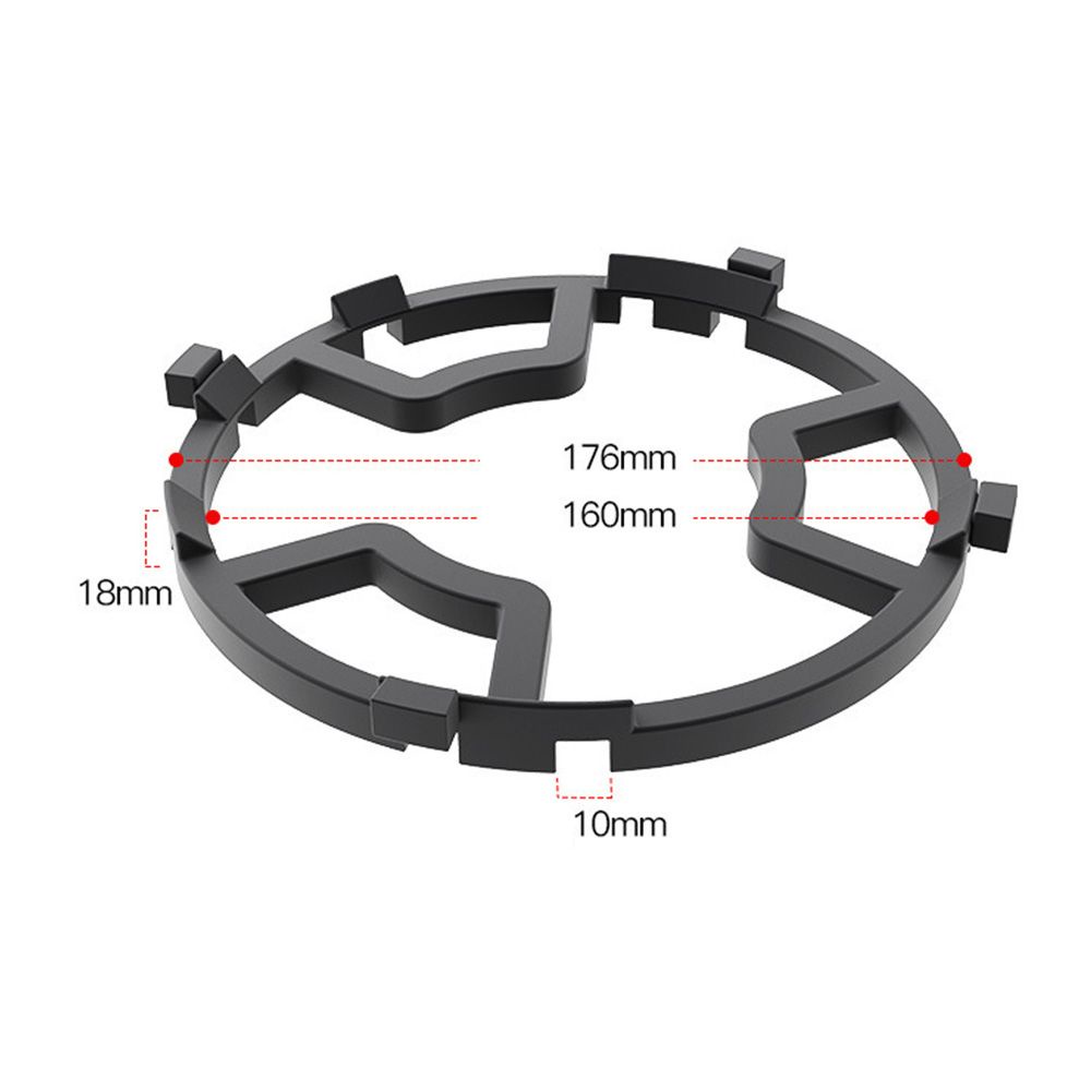 Non-Slip Tatakan Kompor Gas Tatakan Bulet Nampan Braket Dudukan Kompor Gas Semua Merek Tatakan Bulet Nampan Dudukan Kompor Gas Stove Rack Bahan Besi