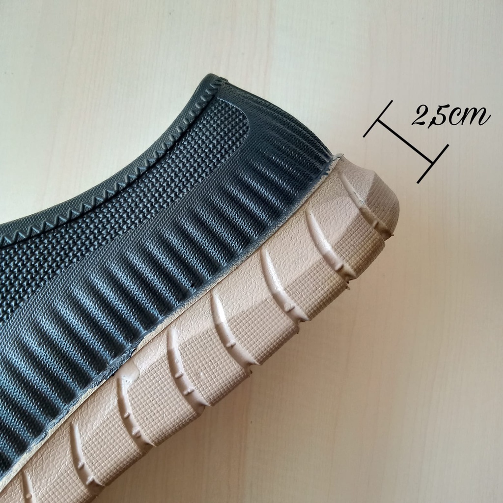 gos ATT NBX 663 SEPATU SLIP ON Sepatu Cowok Bahan Karet Ringan Tahan Air Nyaman Elastis