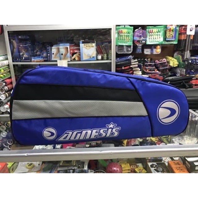 TAS RAKET BADMINTON BULUTANGKIS AGNESIS 2 SLETING TEBAL ORIGINAL / TAS RAKET BADMINTON BULUTANGKIS