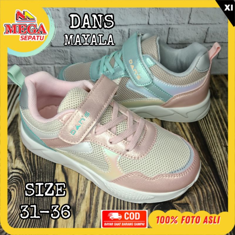 SEPATU ANAK CEWEK TERBARU DANS MAYALA