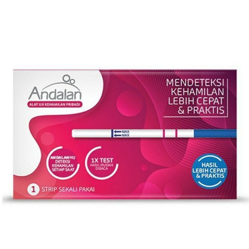 Tes Kehamilan Testpack Andalan Test Pack Test Kehamilan Instant Hcg Urine Pregnancy Test (ANDALAN)