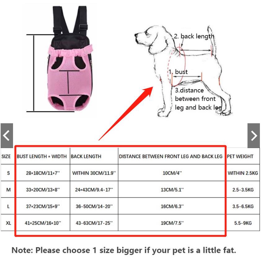Gendongan Kucing Gendongan Anjing Kecil Tas Gendong Kucing Depan Belakang Tas Travel Kucing Pet Travel Bag