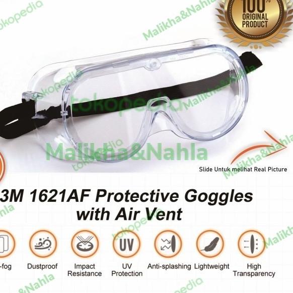3M Safety Goggle 1621 AF - 1621AF