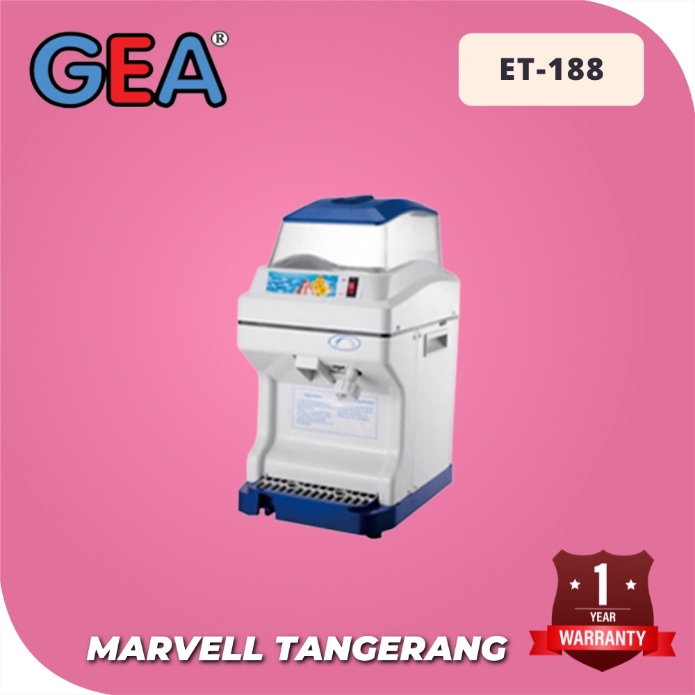 ICE SHAVER GEA ET-188 MESIN SERUT ES BATU HALUS ES DOGER ES SHANGHAI
