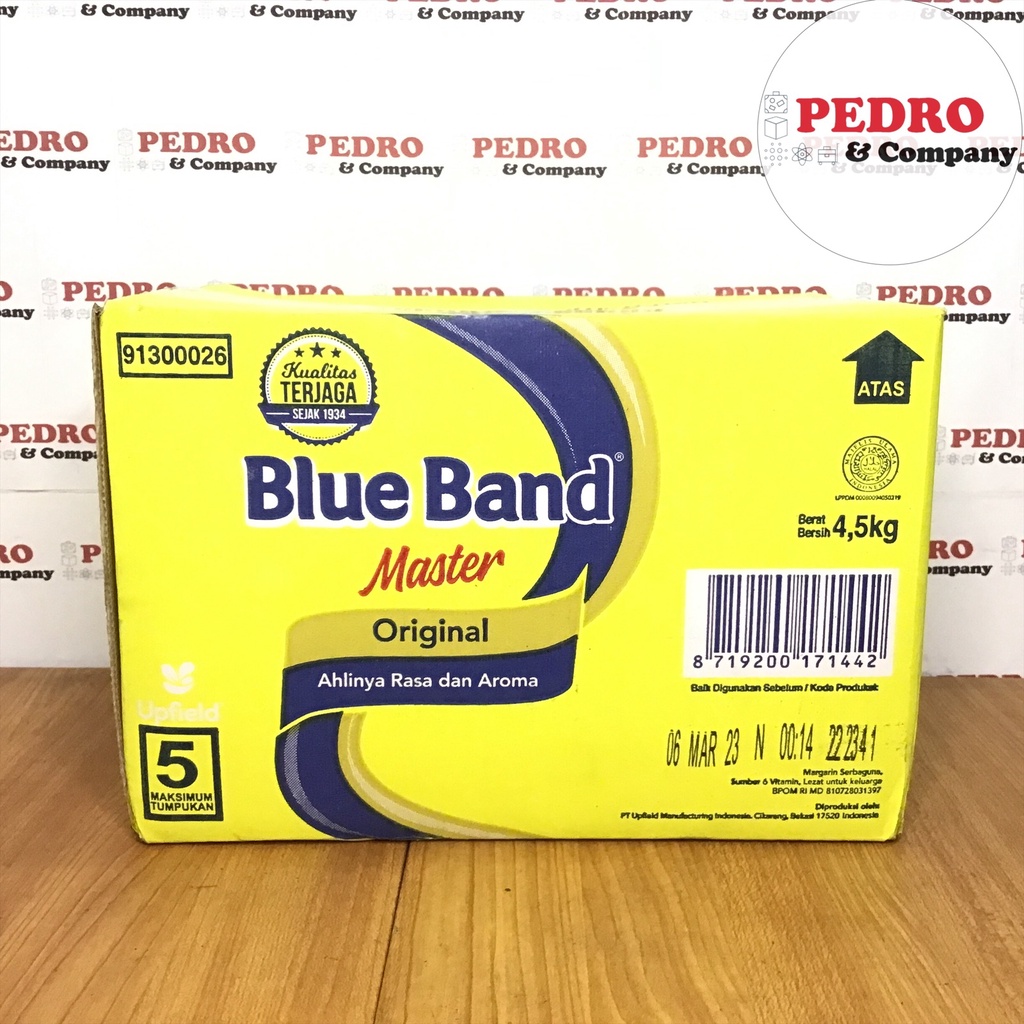 

Blue band master 4.5 kg - mentega original asli dus blueband