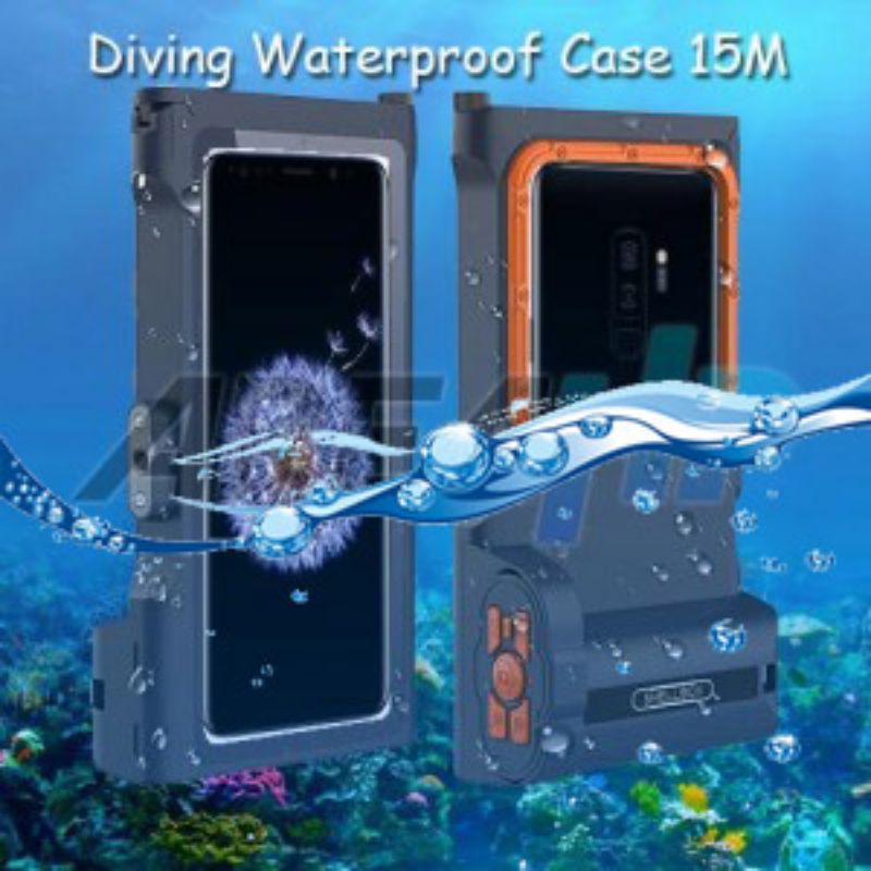 Shellbox Gen 3 Diving Waterproof Case Casing Cover 15M Samsung S9,Plus +