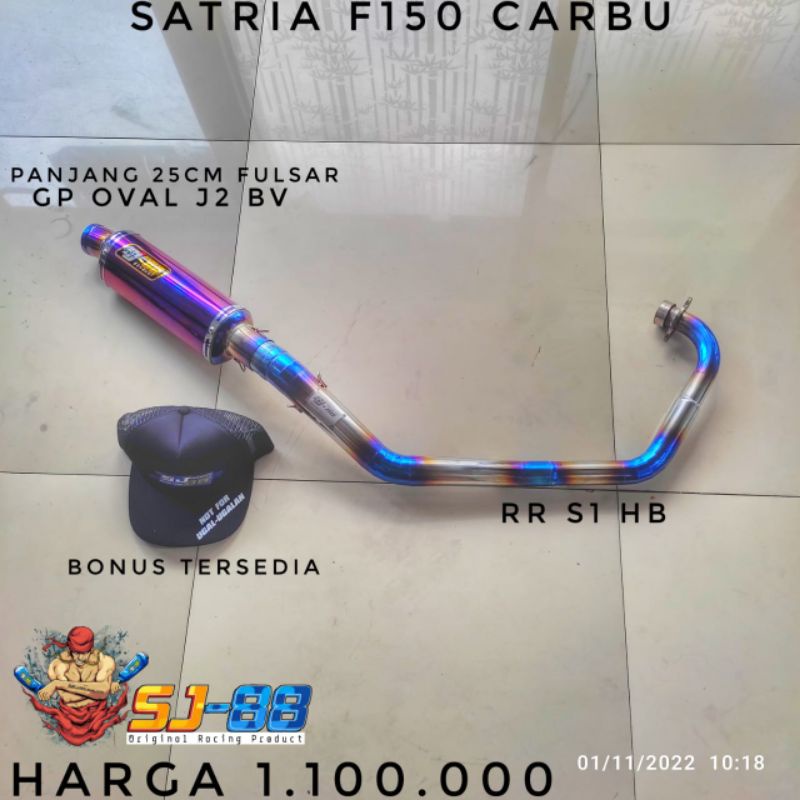 Knalpot sj88 fu carbu rr s1 hb gp oval j2 bv