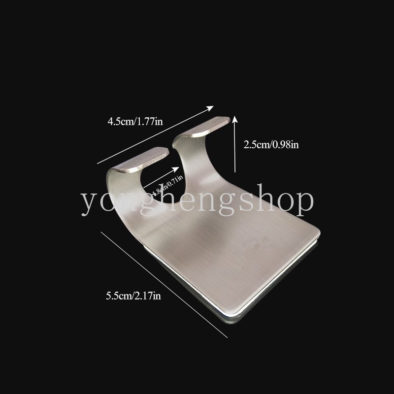 Bracket Kait Gantung Dinding Multifungsi Holder Handphone / Pisau Cukur Untuk Kamar Mandi