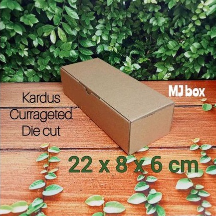 

kardus karton uk, 22x8x6 cm ... die cut dus packing souvenir dll, model box pizza