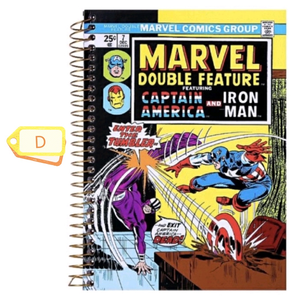 [SALE] Miniso Marvel Wirebound Book - Memo book