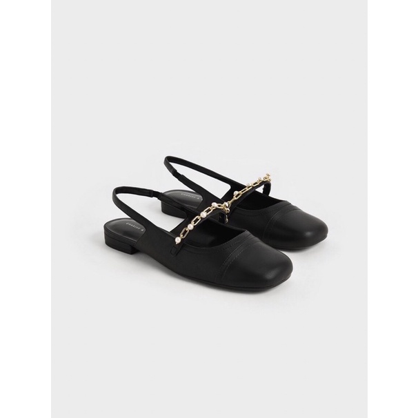 C sling back mary janes