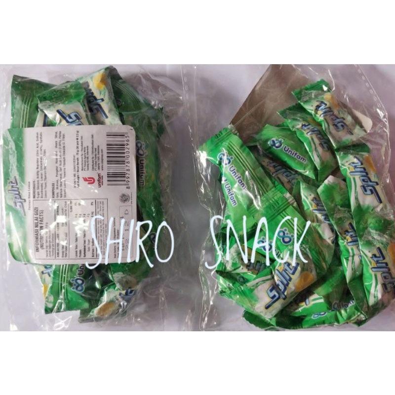 

Permen Split renceng isi 30 pcs.