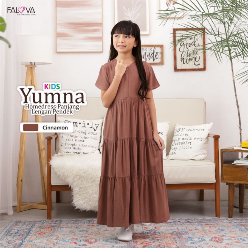 FALOVA / YUMNA KIDS / DRESS KIDS/ BAJU ANAK / DRESS ANAK PEREMPUAN/ DRESS WANITA